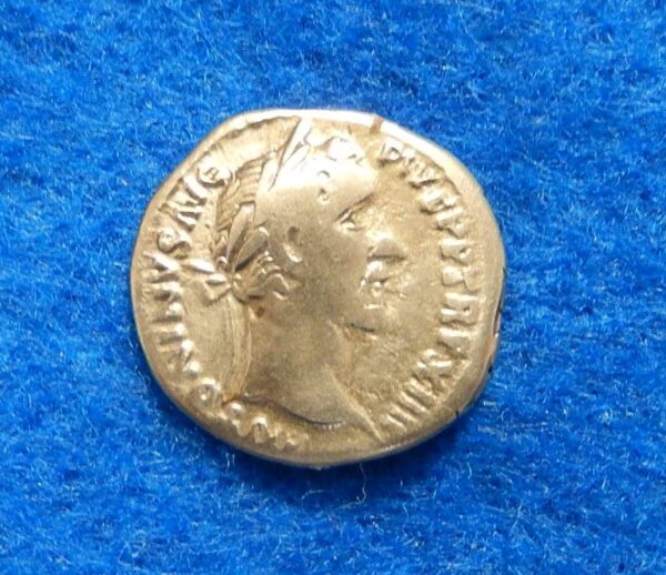 Antoninus Pius Roman Empire Ancient Silver Coin