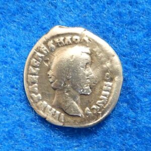 Antoninus Pius Roman Empire Ancient Silver Coin