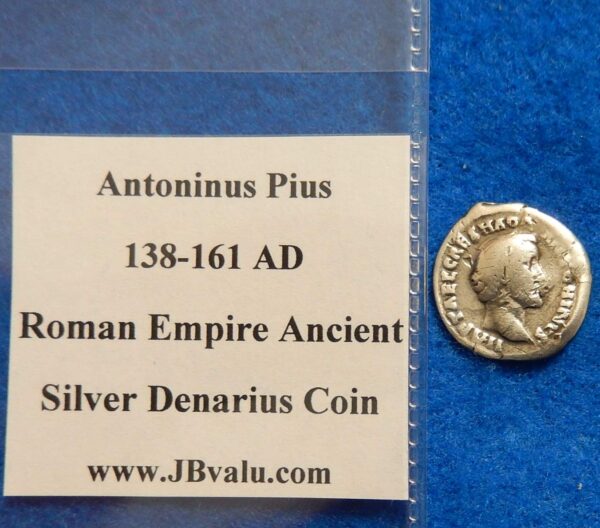 Antoninus Pius Roman Empire Ancient Silver Coin