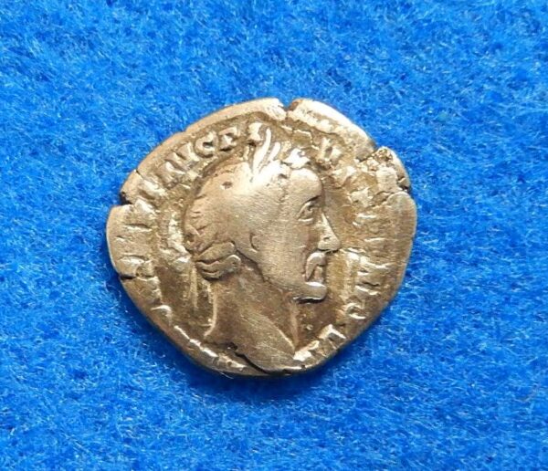 Antoninus Pius Roman Empire Ancient Silver Coin