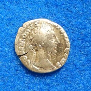 Commodus Roman Empire Ancient Silver Coin