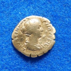 Faustina Jr. Roman Empire Ancient Silver Coin