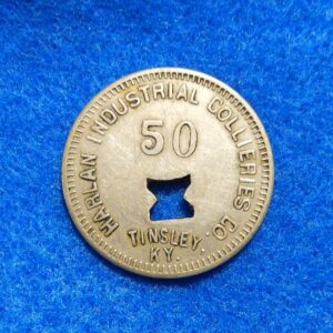 Kentucky Coal Scrip Token - HARLAN INDUSTRIAL COLLIERIES