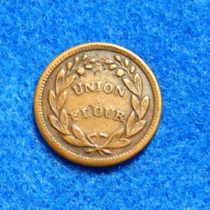 1860's Civil War Token - D.L. WING UNION FLOUR