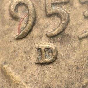 1953-D/D Lincoln Wheat Cent RPM Error Coin