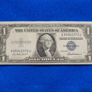 1935 Blue Seal Silver Certificate $1 Note