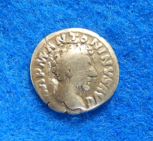 Marcus Aurelius Roman Empire Ancient Silver Denarius Coin