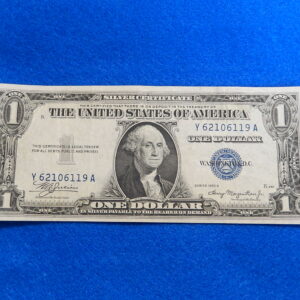 1935 Blue Seal Silver Certificate $1 Note