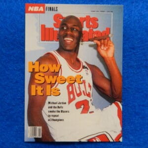 Michael Jordan 1992 Sports Illustrated Promo Card