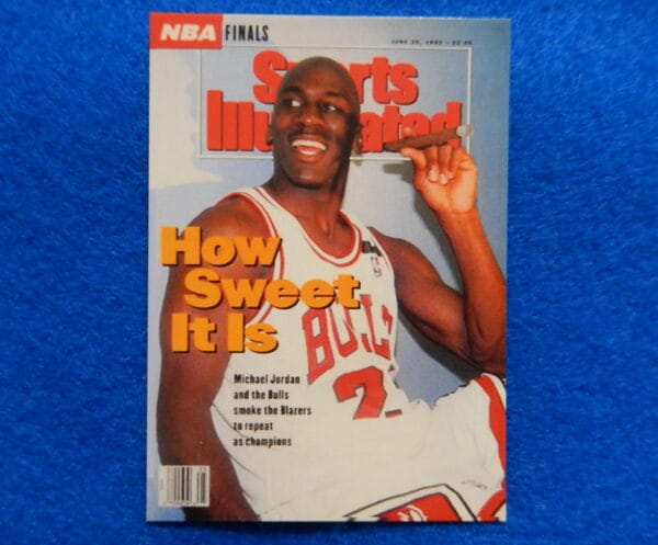 Michael Jordan 1992 Sports Illustrated Promo Card