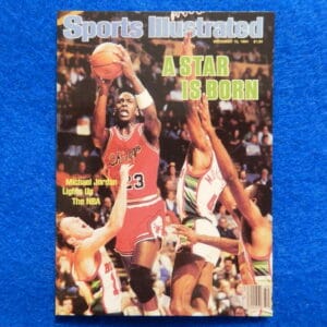 Michael Jordan 1984 Sports Illustrated Promo Card