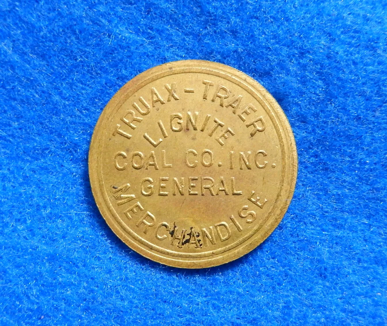 Coal Scrip Token - TRUAX-TRAER North Dakota