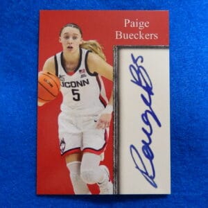 Paige Beuckers Inkredible Ink Rookie Basketball Card