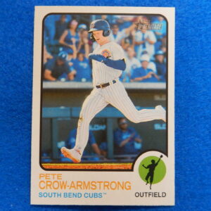PETE-CROW ARMSTRONG 2022 TOPPS HERITAGE Rookie Card