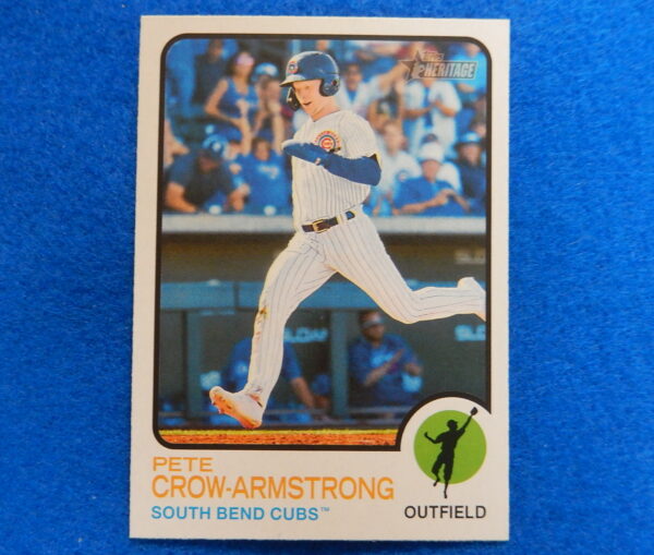 PETE-CROW ARMSTRONG 2022 TOPPS HERITAGE Rookie Card