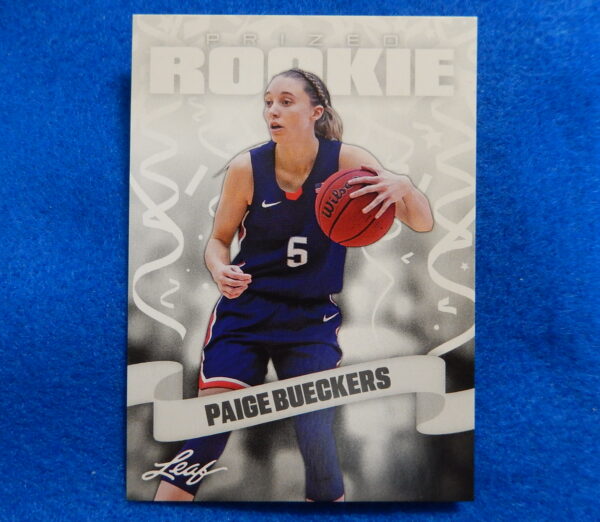 PAIGE BUECKERS 2023 Leaf Prized Rookie card #18