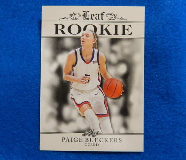 PAIGE BUECKERS 2023 Leaf Rookie card #RA-38