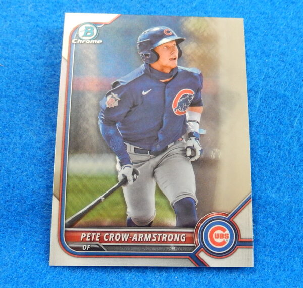 Pete Crow-Armstrong Bowman Chrome Rookie Card