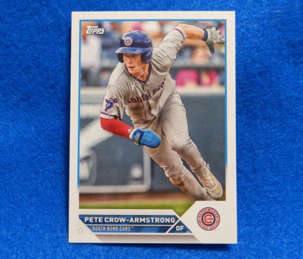 Pete Crow-Armstrong 2023 TOPPS Rookie Card
