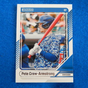 Pete Crow-Armstrong 2024 Donruss Rookie Card