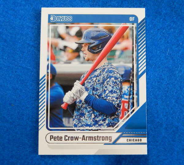 Pete Crow-Armstrong 2024 Donruss Rookie Card