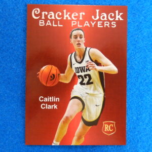 Caitlin Clark Cracker Jack 2024 Indiana Fever Basketball Card