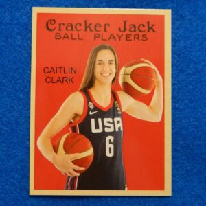 aitlin Clark Rookie 2024 Cracker Jack USA Basketball Card