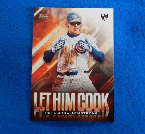 PETE-CROW ARMSTRONG 2024 Topps Let Him Cook Rookie Baseball Card