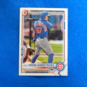 Pete Crow-Armstrong 2021 Bowman Draft Rookie Card