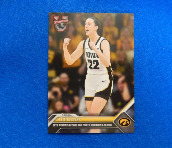 Caitlin Clark Bowman U Now #74 Basketball Card