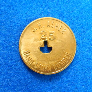 Kentucky Lumber Scrip Token - J.H. Asher