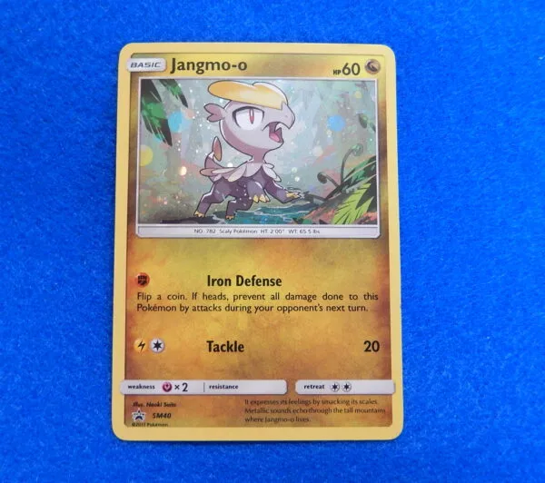 jangmo o pokemon card JANGMO-O Black Star Promo Holofoil #SM40 Pokemon Card, 2017 Original Sun &  Moon