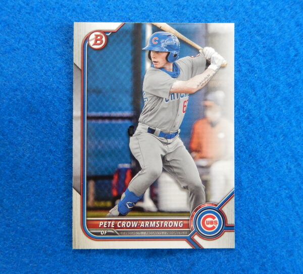 PETE CROW-ARMSTRONG 2022 Bowman Prospects Rookie Baseball Card BP-102
