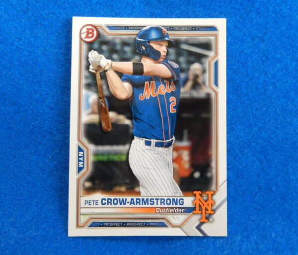 PETE CROW-ARMSTRONG 2021 Bowman Prospects Rookie Baseball Card #BP-22