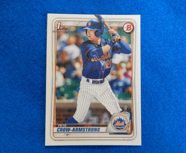 PETE CROW-ARMSTRONG 2020 Bowman Draft Rookie Baseball Card BD-72