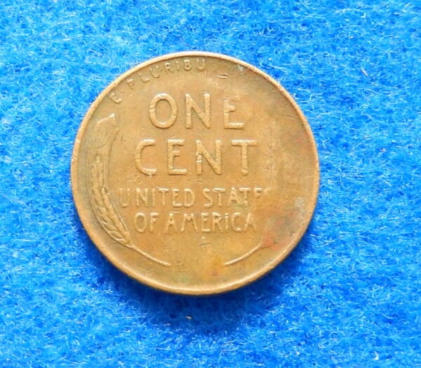 1947 Lincoln Wheat Cent Capped Die Error Coin