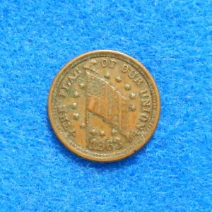 1863 Civil War Token - Shoot Him on the Spot