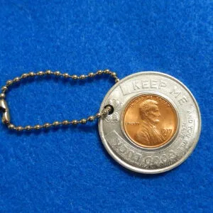 Encased David P. King York PA Lincoln cent