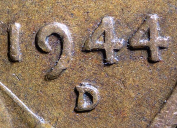 1944-D/D Lincoln Wheat Cent RPM Error Coin