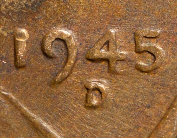 1945-D/D Lincoln Wheat Cent RPM Error Coin