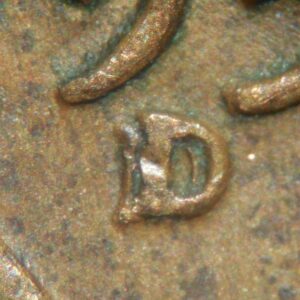 1956-D/D Lincoln Wheat Cent RPM Error Coin