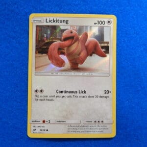 LICKITUNG 16/18 2019 Pokemon Holo Foil Card
