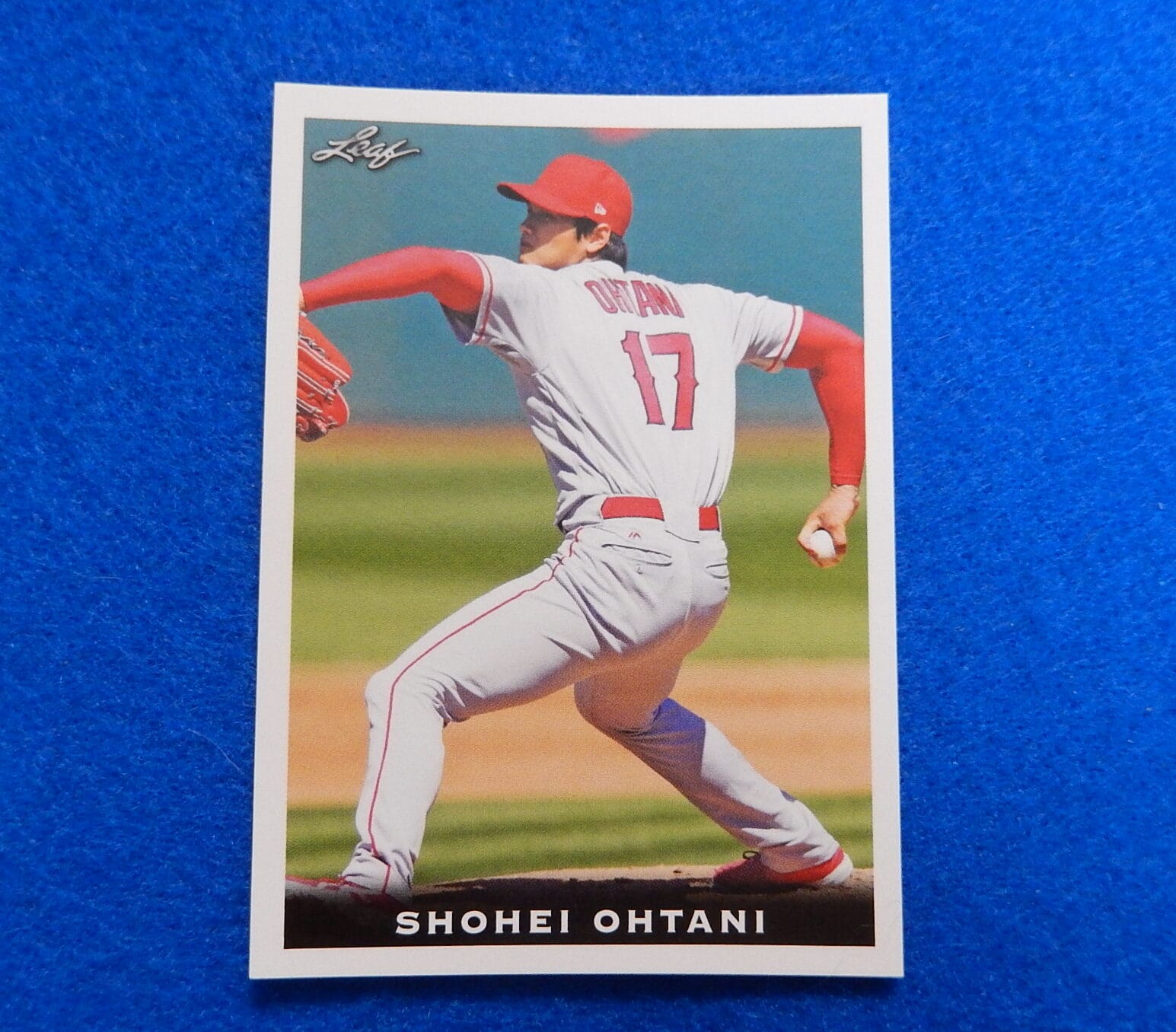 Shohei Ohtani Leaf Rookie Baseball Card #37
