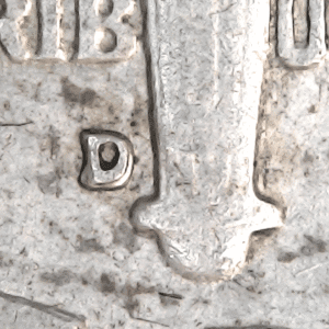 Error Dime: 1962D/D SILVER Roosevelt RPM Repunched Mint Mark