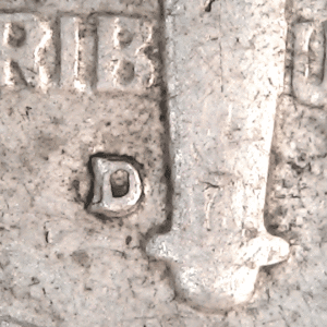 Error Dime: 1963D/D SILVER Roosevelt RPM Repunched Mint Mark