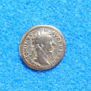 Marcus Aurelius Roman Rainbow Toned Ancient Silver Denarius Coin