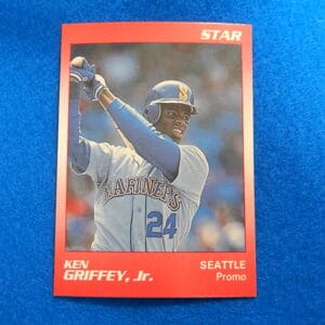 Ken Griffey Jr. Star Company 1990 Red Promo Rookie Baseball Card