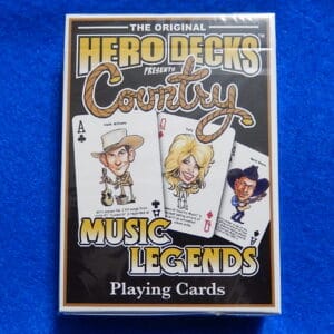 HERO DECKS Country Music Legends Playing Cards 52 Factory Sealed Cards