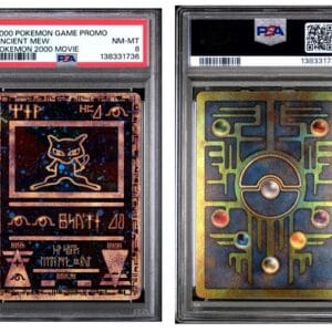 2000 POKEMON GAME MOVIE ANCIENT MEW PSA Grade 8 NM-MT