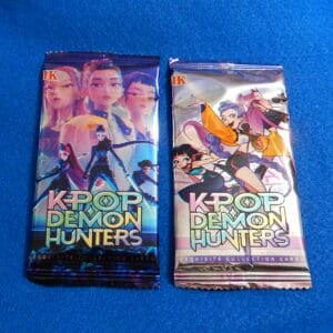 Kpop Demon Hunters Trading Cards - 2 Sealed Booster Packs